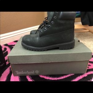 Black Timberland Boots